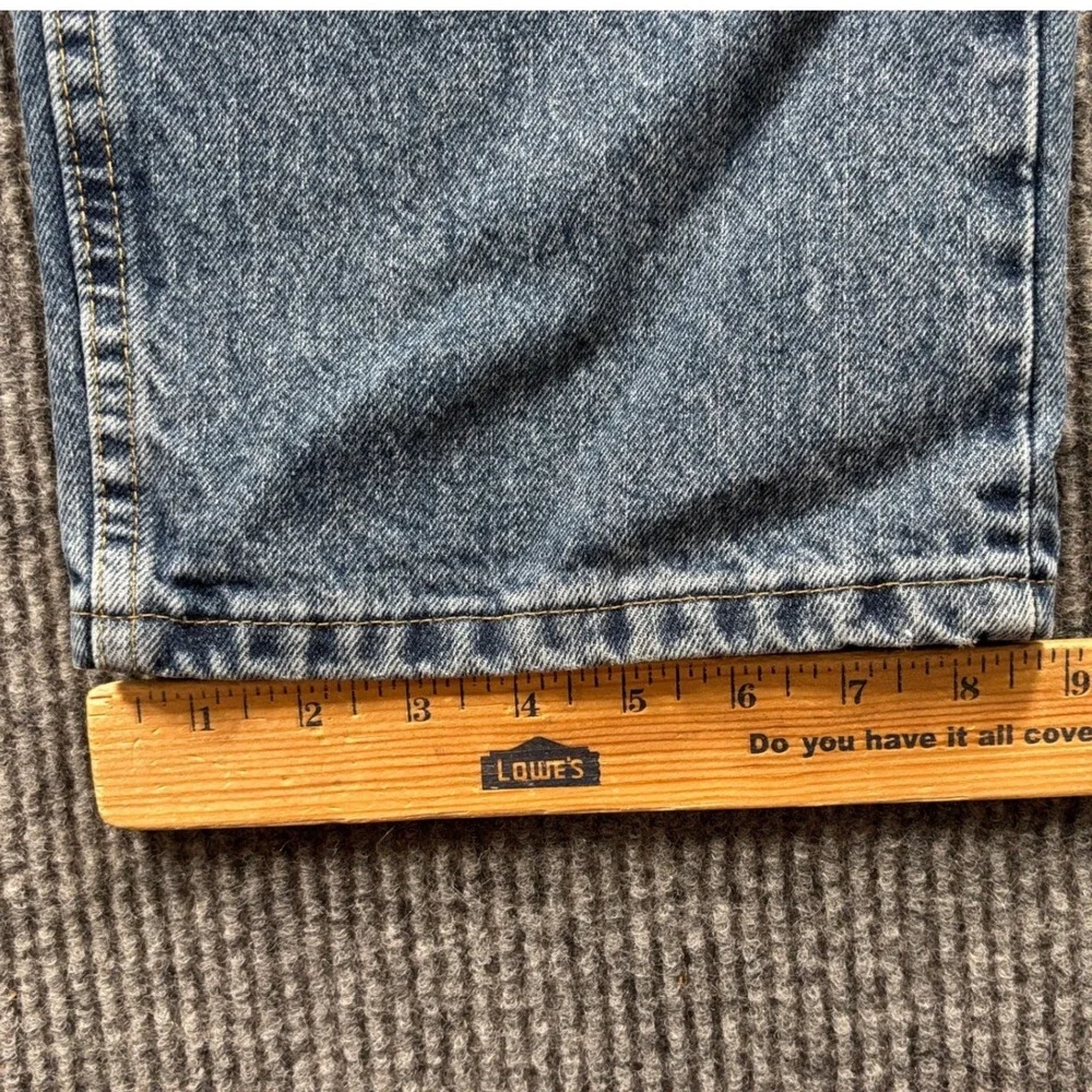 Wrangler Jeans Mens 36x32 (Tag 38x34) Blue Relaxed Fit Denim Pants Western